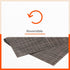 Woven PVC Table Mats / Placemats for Dining Table at Home (Sera - Set of 6)